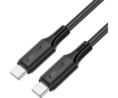 USB kabelis Acefast C17-03 USB-C to USB-C 1.2m juodas