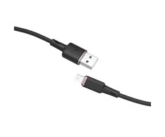 USB laidas Acefast C2-02 MFi USB-A iki Lightning 1.2m juodas