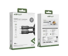 USB laidas Acefast C4-03 100W USB-C į USB-C 2.0m juodas
