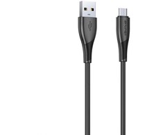 USB kabelis Awei CL-182M USB to MicroUSB 1.0m juodas