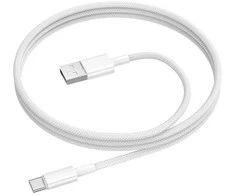 USB kabelis Borofone BX117 USB-A to USB-C 1.0m baltas