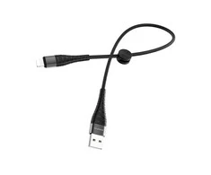Oem USB kabelis Borofone BX32 Lightning 0.25m juodas