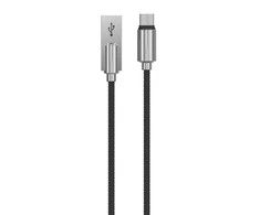 USB kabelis Devia Storm microUSB 1.0m juodas
