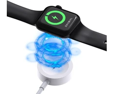 USB kabelis Dudao A12MAX-2in1 USB-C to iWatch/Lightning 20W 1.2m baltas