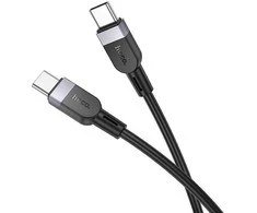 USB kabelis Hoco X109 60W USB-C to USB-C 2.0m juodas