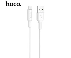 USB kabelis Hoco X25 microUSB 1.0m baltas