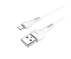 USB kabelis Hoco X37 Cool Power Lightning 1.0m baltas