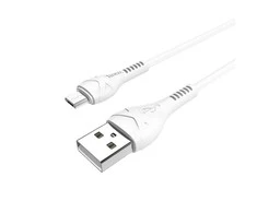 USB kabelis Hoco X37 Cool Power microUSB 1.0m baltas