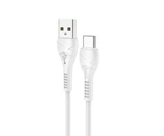USB kabelis Hoco X37 Cool Power Type-C 1.0m baltas