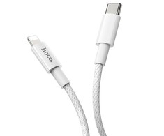 USB kabelis Hoco X56 PD Type-C į Lightning 1.0m baltas