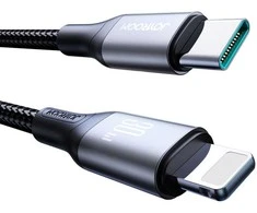 USB kabelis Joyroom S-A28 USB-C į Lightning 30W 2.0m juodas