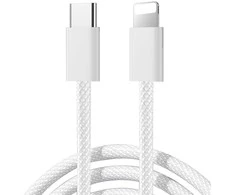 USB laidas Joyroom S-A45 USB-C iki Lightning 30W 1,2m baltas