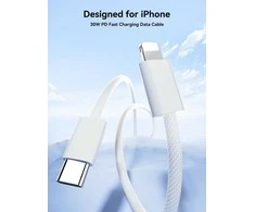 USB laidas Joyroom S-A45 USB-C iki Lightning 30W 1,2m baltas