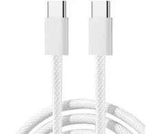 USB kabelis Joyroom S-A45 USB-C į USB-C 60W 1,0m baltas