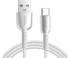 USB kabelis Joyroom S-A51 USB-A į USB-C 3A 1.2m pilkas