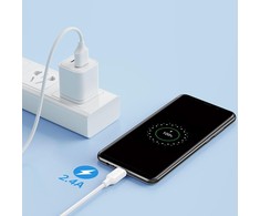 USB kabelis Joyroom S-UM018A9 USB į MicroUSB 2.4A 1.0m baltas