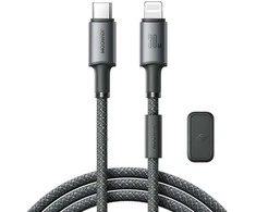 USB kabelis Joyroom SA-50 USB-C to Lightning 30W 1.2m tamsiai pilkas