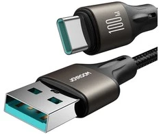 Laidas iš USB į USB-C Joyroom SA25-AC6 / 100W / 1.2m (juodas)
