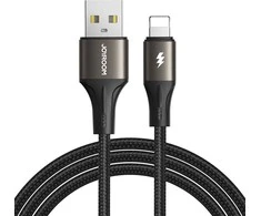 USB kabelis Joyroom SA25-AL3 USB to Lightning 3A 1.2m juodas
