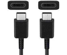 USB kabelis Samsung EP-DA705BBE 25W 3A Type-C-Type-C 1.0m juodas