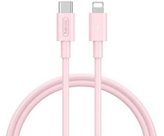Greito įkrovimo kabelis REMAX RC-175i 20W PD USB-C į Lightning, 1m: Spalva - Balta