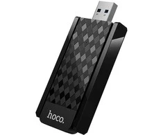 USB Wi-Fi adapteris Hoco HI34 Wi-Fi6 juodas