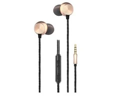 2GO In-Ear Stereo Ausinės "Deluxe" - auksinės spalvos