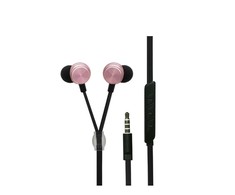Ausinės 2GO In-Ear Stereo-Ausinės ''Luxury'' Zipper-Style rosé