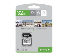 Atminties kortelė Pny Technologies Karta PNY Elite SDHC 32 GB Class 10 UHS-I/U1 (P-SD32GU1100EL-GE)