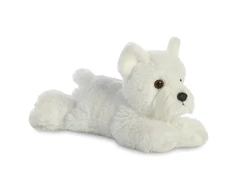 Pliušinis šuo Aurora MF Westie Dog, 20 cm, baltas