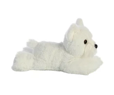 Pliušinis šuo Aurora MF Westie Dog, 20 cm, baltas