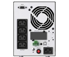 Digital Data Communications UPS Conceptronic ZEUS52ES1K maitinimo šaltinis UPS Podwójnej konwersji (online) 1 kVA 900 W 3 x gniazdo jungiama į tinklą