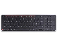 Contour Balance Belaidė klaviatūra DE-išdėstymas juodas/sidabrinis retail