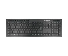 Kabelis USB Delock DELOCK USB klaviatūra 2,4 GHz belaidis juoda - cichy