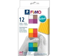 Staedtler FIMO 8023 C, Modelis, Įvairių spalvų, Suaugusiesiems, 12 vnt., 110 °C, 30 min.