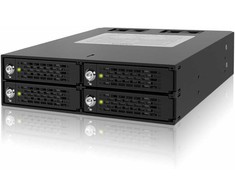 „Icy Dock“ 4 x 2,5 colio SATA HDD / SSD „ToughArmor“ (MB994SK-1B)