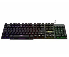 Incase INCA Klaviatūra žaidimams RGB/Mechanisch/USB 1.50m juodas retail