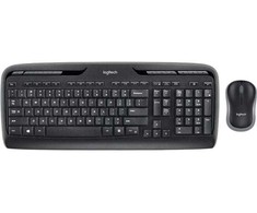 Klaviatūra LGN Logitech MK330 Wireless Desktopset US išdėstymas
