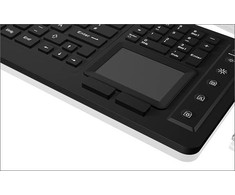 Klaviatūra KeySonic Industrie-TAS Touchpad, IP68, BK, KSK-6231 INEL(US)