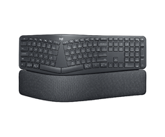 Logitech Wireless Keyboard K860 black retail (vokiškas klaviatūros išdėstymas)