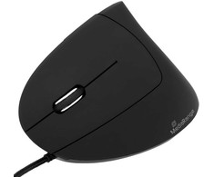 MediaRange Pelė ergonomisch Vertical links USB juodas
