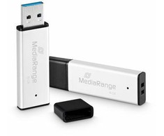 MediaRange High Performance 16 GB, USB-Stick - sidabrinis/juodas, USB-A 3.2 Gen 1