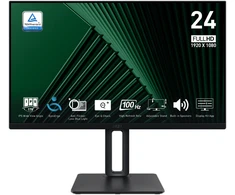 Monitorius MSI PRO MP245PG 60 cm (24 colių) IPS FHD HDMI/DP 4 ms 100 Hz Pivot