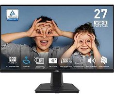 Monitorius MSI PRO MP275QDE 69cm (27") IPS WQHD 4ms 100Hz