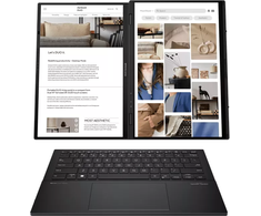 Nešiojamas kompiuteris ASUS Zenbook Duo UX8406CA-QL263W 14,0″, Intel Core Ultra 9 285H, 16 GB LPDDR5X RAM, 1 TB SSD, Intel Arc