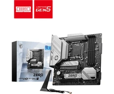 Pagrindinė plokštė MSI B760M PROJEKTAS NULIS | Procesorių šeima Intel | Procesoriaus lizdas LGA1700 | DDR5 | Palaikomos standžiojo disko sąsajos SATA, M.2 | SATA jungčių skaičius 4