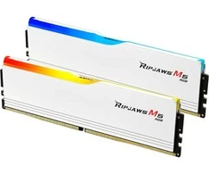 RAM Atmintis G.Skill Ripjaws M5 RGB, DDR5, 32 GB, 6000MHz, CL28 (F5-6000J2836G16GX2-RM5RW)