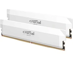 RAM Crucial Pro Overclocking 32GB [2x16GB 6400MHz DDR5 CL38 UDIMM] balta