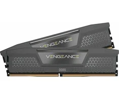 RAM CORSAIR DDR5 6000MT/s 64GB 2x32GB DIMM be buferio 30-36-36-76 Std PMIC XMP 3.0 VENGEANCE DDR5 Juodas Heatspreader 1.4V