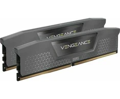 RAM CORSAIR DDR5 6000MT/s 64GB 2x32GB DIMM be buferio 30-36-36-76 Std PMIC XMP 3.0 VENGEANCE DDR5 Juodas Heatspreader 1.4V
